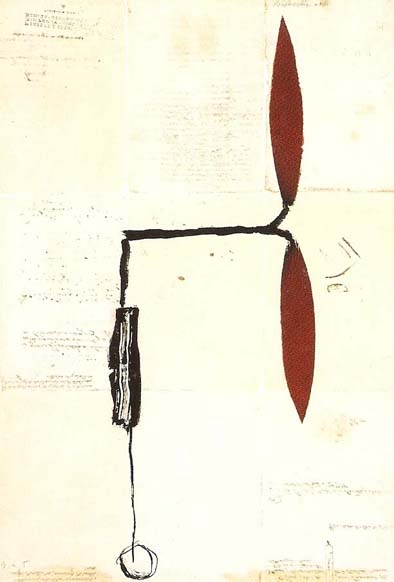 Avi hlix vermella sobre manuscrits | Art21